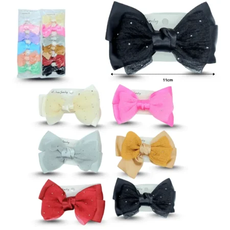 J- 045 pico moño satin y organza C/12 25R36