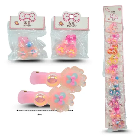 J - 808 pico acrilico par en tira C/10 22G-26