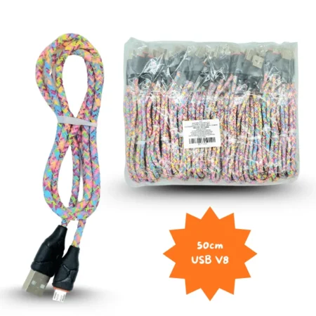 O - 011 cable cargador mini USB V8 C/20 EL71853