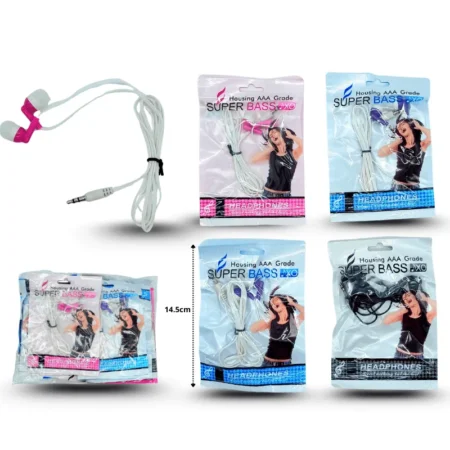 O - 024 audífonos super bass C/12 XLE-3