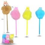 P - 127 pluma pompón LABUBU C/12 25S-1