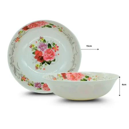 Q - 009 tazón melamina 15cm C/12 A0020-6