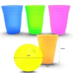 Q - 682 vaso 800 ml clarificado C/50 ALB MOR