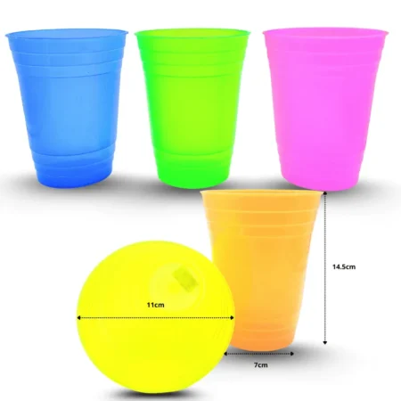Q - 682 vaso fiestota 800 ml clarificado C/50 ALB MOR