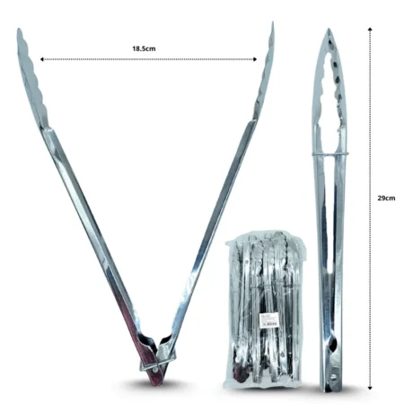 U - 002 pinza panera 29cm metalica C/10 A4205