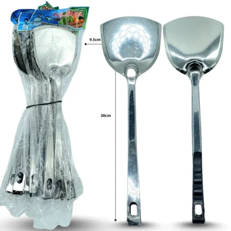 U - 605 pala volteadora de acero inoxidable cóncava C/12 A1102 o PB-3023