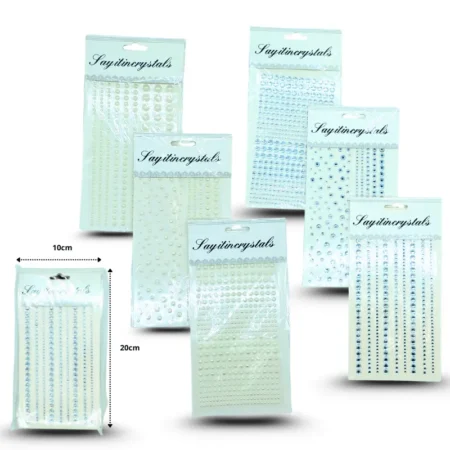 C - 011 sticker joyas y perlas C/12 XL51-57