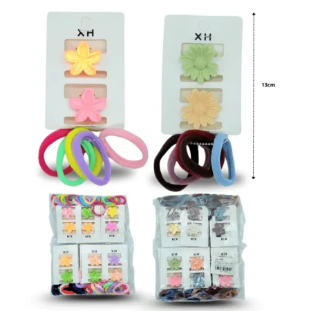 F - 031 pinza mediana par y 6 liga licra C/12 XH7490