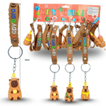 L - 007 llavero capy bara con cinta C/12 25-A31