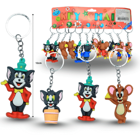 L - 007 llavero tom y Jerry C/12 12-25