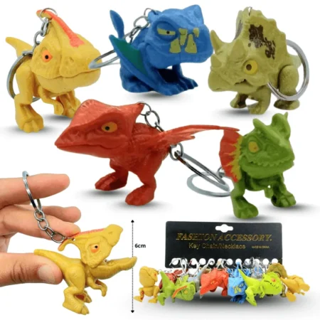 L - 017 llavero dino mordelon C/12 2504A-61