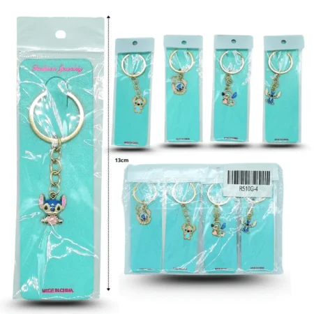 L - 061 llavero stitch en blister C/12 R510G-4