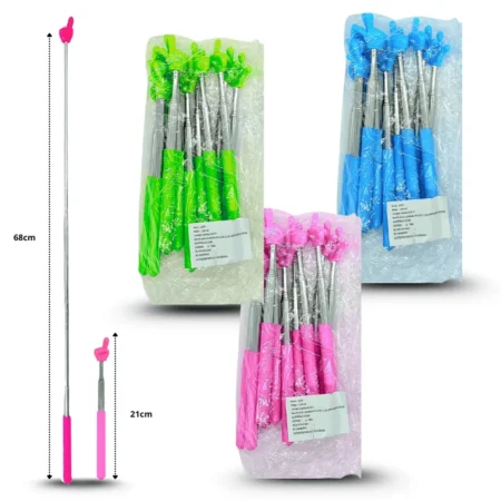 O - 089 manita rascadora retráctil o  dedo para apuntar C/12 25W-105