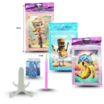 P - 013 dibujo brainrots para cubrir con sticker joyas con base  C/12 DG25-N18