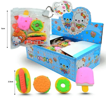 P - 060 goma borrador fast food C/30 KM41-1H-3