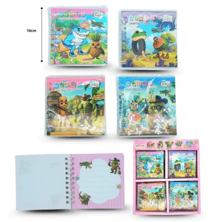 P - 073 libreta espiral decorada brainrot en caja C/24 F52-33