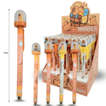 P - 093 boligrafo capsula Capy Bara C/36 UA-0070-4