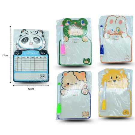 P - 106 pizarra con plumín  animalitos C/12 25U-45