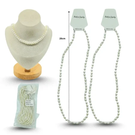 S - 007 collar perlas C/12 25U-76