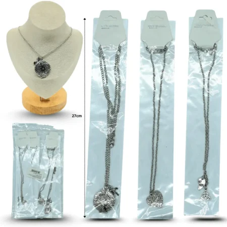 S - 012 collar largo con dije  C/12 2720