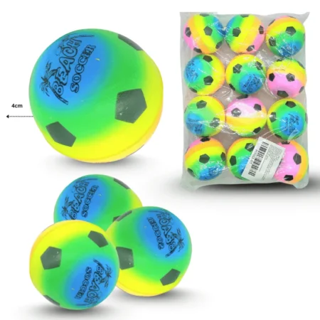 T - 027 pelota esponja neón playera C/12 R59D-61