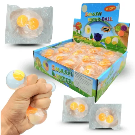 T - 027 squishy huevo doble yema C/12 TG-1601