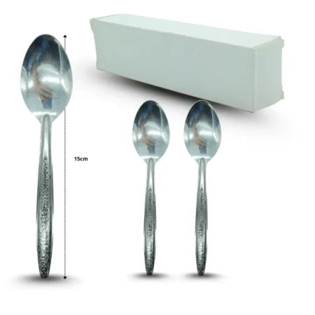 U - 256 cuchara cafetera flores 24 pzas caja bca PB-0012 o  PB-0012b