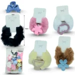 V - 001 dona peluche con pinza set 2 pzas C/12 R510G-23