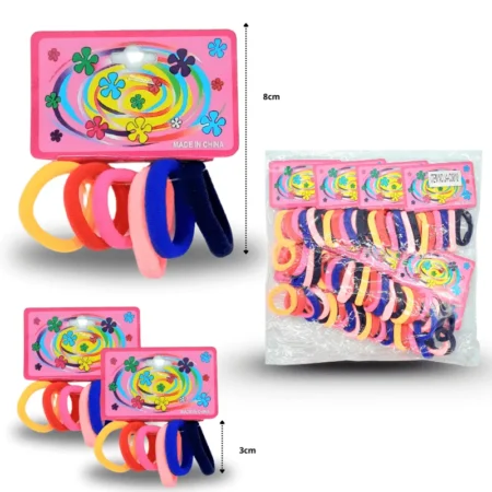 V - 047 liga licra set 6 pzas fosfo C/12 C0010