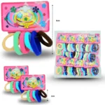 V - 053 liga licra set 6 pzas pastel y obscuros C/12 C0010