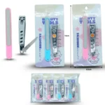 W - 003 cortauñas con lima en blister C/12 XL52-36