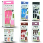 W - 013 uña coffin lisa C/12 2511J-21