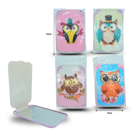 Z - 011 espejo holograma tipo carpeta 13x9cm C/12 5H-2