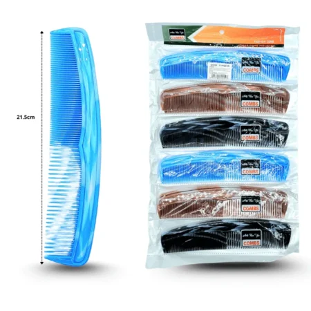 Z - 014 peine  variedad de colores en tira 22 CM C/12 G1220
