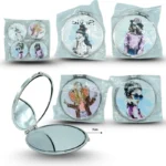 Z - 019 espejo de bolsillo decorado chik C/12 XH7094