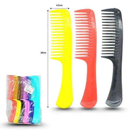 Z - 030 peine plástico 20x4.5cm C/12 G1203