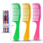 Z - 136 peine de plástico tipo hacha variedad de colores C/12 18A-34