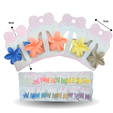 F - 189 pinza loto mini par multicolor C/12 R59C-35