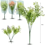 H - 055 follaje artificial tipo flor nube C/2 C25314