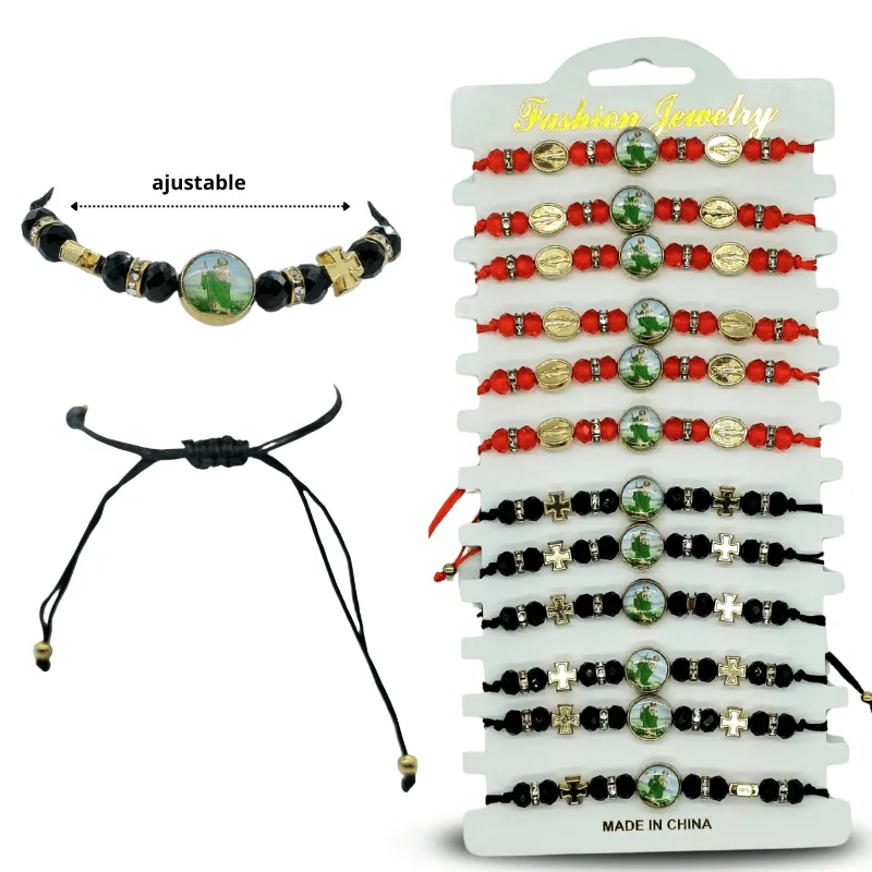 K-023-pulsera-hilo-cristales-cruces-e-imagen-SanJudas-C-12-25V167