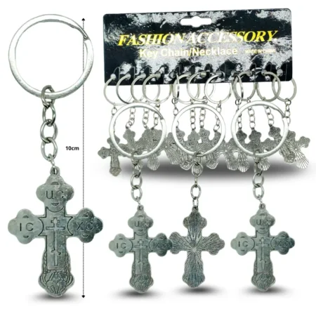 L - 081 llavero metalico 10cm C/12 F1466