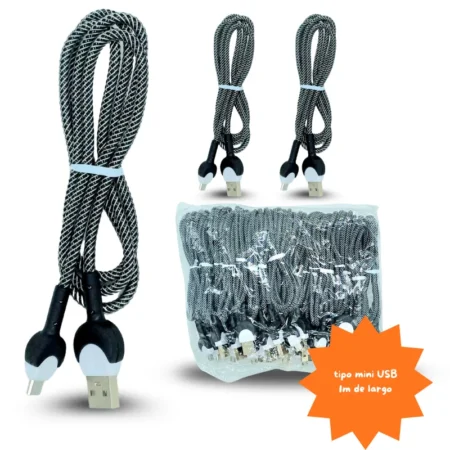 O - 022 cable cargador tipo mini usb C/20 71854