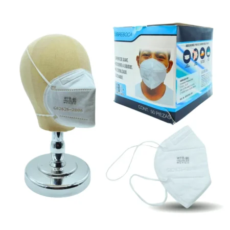 O - 790 cubrebocas KN-95 blanco C/50 WFB