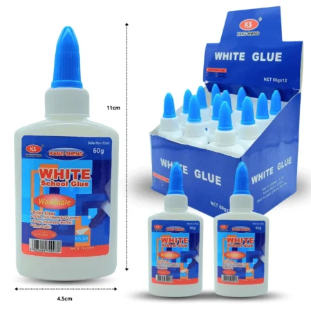 P - 017 pegamento blanco 60g C/12 MW114-1H-2