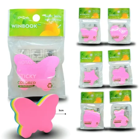 P - 018 notas adhesivas mini forma y colores C/12 25Y-108