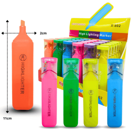 P - 049 marcatextos fluorescente C/36 25ZC-11o X-802