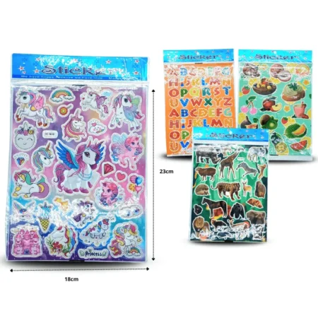 P - 615 sticker carta surtido C/10 F2497