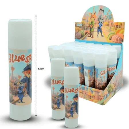 P - 124 pegamento en barra decorado zootopia C/24 25V93