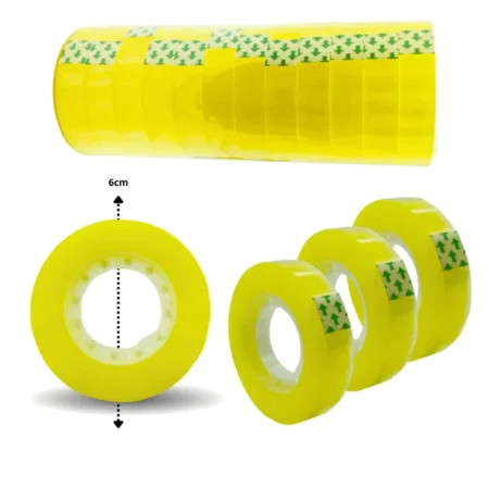 P - 657 cinta diurex amarilla C/12 7H-2