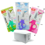 P - 837 tijera escolar multicolor en blister C/12 XLE-24